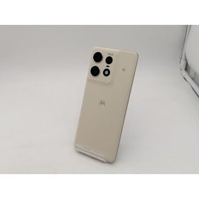 【中古】MOTOROLA SoftBank 【SIMフリー】 motorola edge 50s pro バニラクリーム 8GB 256GB A402MO【なんば】保証期間１ヶ月【ランクA】