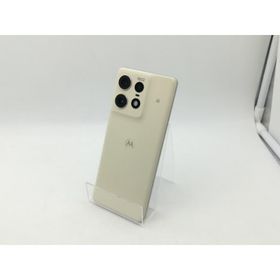 【中古】MOTOROLA SoftBank 【SIMフリー】 motorola edge 50s pro バニラクリーム 8GB 256GB A402MO【神戸】保証期間１ヶ月【ランクA】