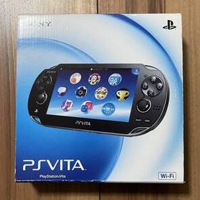 【動作確認済】 PlayStation Vita Wi‐Fiモデル クリスタル・ブラック PCH-1000 ZA01