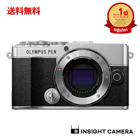 オリンパス PEN E-P7 ボディ シルバー ミラーレス一眼カメラ ペン OLYMPUS（出荷後転送不可）
