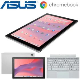 【エントリーでポイント5倍:最大33倍】 ASUS 2in1 ノート PC Chromebook CM30 Detachable 10.5インチ WUXGA タッチパネル MediaTek 8コア CPU メモリ 4GB eMMC 64GB Chrome OS タッチペン キーボード ノートパソコン クロームブック スタンドカバーなしモデル