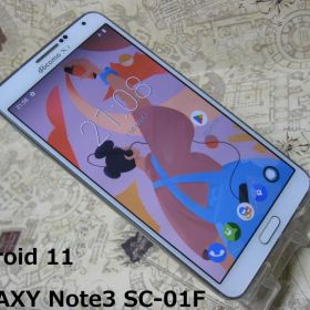 GALAXY Note3 SC-01F Android11 SIMフリー