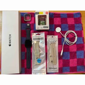 Apple Watch GPSモデル SE 美品 おまけ付き(その他)