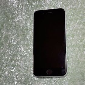 iPhone SE SE2 第2世代 ホワイト 64GB バッテリー最大容量86% SIMフリー 残債無 背面にずとまよシール貼付け iPhoneSE2