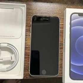 iPhone SE2 第二世代 SIMフリー 64GB Apple ホワイト 美品 iphone12の箱付き バッテリー最大容量86%