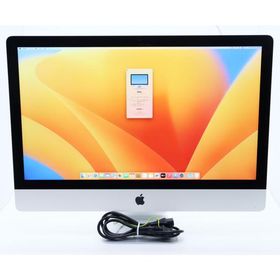 Apple iMac 27インチ Retina 5K 2019 Core i5-9600K 3.7GHz 16GB 2TB(HDD)+128GB(APPLE SSD) FusionDrive Radeon Pro 580X macOS Ventura