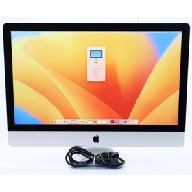 Apple iMac 27インチ Retina 5K 2019 Core i9-9900K 3.6GHz 32GB 3TB(HDD)+128GB(APPLE SSD) FusionDrive Radeon Pro 580X macOS Ventura