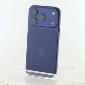 〔中古品〕 iPhone17 Pro 256GB ディープブルー MG874J／A SIMフリー【258】