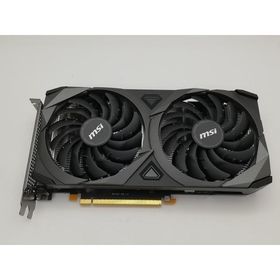 【中古】MSI GeForce RTX 3060 Ti VENTUS 2X 8G OCV1 LHR RTX3060Ti(LHR)/8GB(GDDR6)【秋葉2号】保証期間１週間