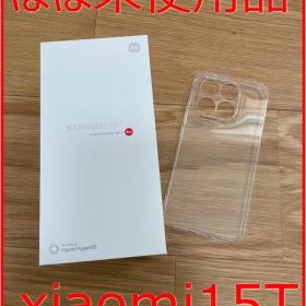 【ほぼ未使用品】Xiaomi 15T グレー+クリアカバー