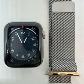 Apple Watch Series 5 Cellular 44mm ステンレス ミラネーゼループ 中古 美品