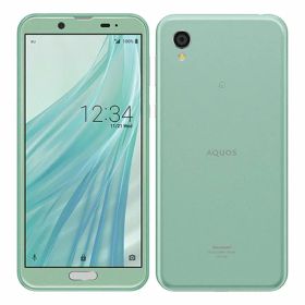 【中古】【安心保証】 AQUOS sense2 SHV43[32GB] au アイスグリーン