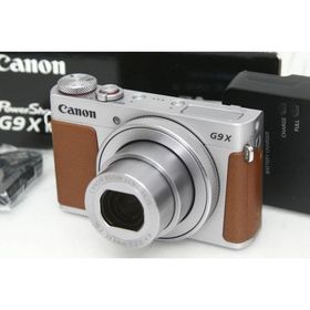 【全額返金保証】並品｜キヤノン PowerShot G9 X Mark II [シルバー] CA01-R3170-2P4