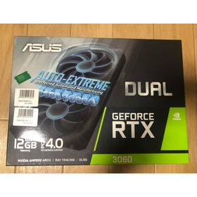 エイスース(ASUS)のASUS GeForce RTX 3060 DUAL-RTX3060-O12G(PCパーツ)
