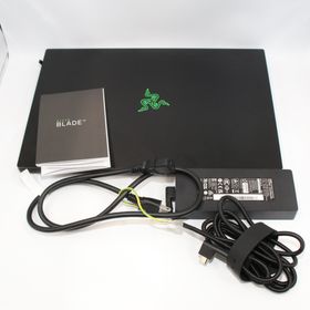 レイザー(Razer)の中古 RAZER Blade17 ゲーミングノートPC (Core-i7-11800H/GeForce RTX3060/17.3型/16GB/165Hz) rz09-0406aja3-r3j1 ブラック 【可(C)】(PC周辺機器)