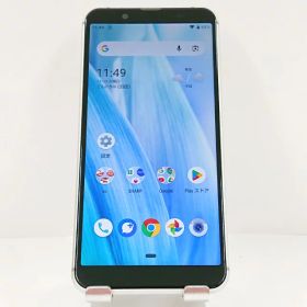 AQUOS sense3 basic SHV48 au シルバー 送料無料 本体 c15609 【中古】