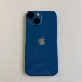 美品 iPhone 13 mini 128GB ブルー MLJH3J/A - 3992