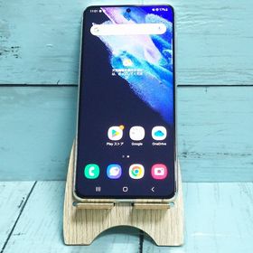 au Galaxy S21 5G SCG09 ファントムホワイト 美品 237