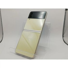 【中古】SAMSUNG docomo 【SIMフリー】 Galaxy Z Flip3 5G クリーム 8GB 128GB SC-54B【川崎駅前】保証期間1ヶ月【ランクA】