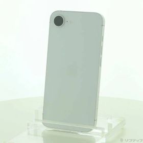 〔中古品〕 iPhone16e 128GB ホワイト MD1R4J／A SIMフリー【344】