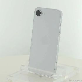 〔中古品〕 iPhone16e 128GB ホワイト MD1R4J／A SIMフリー【262】