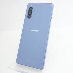 【SIMフリー】Xperia 10 III SOG04 ブルー au版 利用制限○