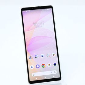 【液晶美品＊電池良好】SIMフリー au Xperia 10 III SOG04 ホワイト