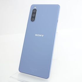 【SIMフリー】Xperia 10 III SOG04 ブルー au版 利用制限○