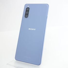 【SIMフリー】Xperia 10 III SOG04 ブルー 利用制限○ au版