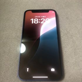 超美品 国内版 SIMフリー iPhone12 mini 128GB ブルー色