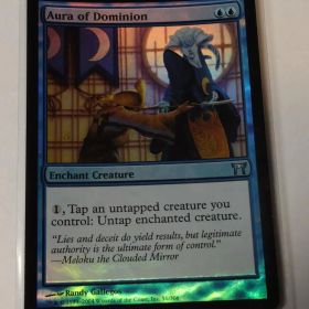 MTG【Foil】CHK 統制のオーラ/Aura of Dominion 英語
