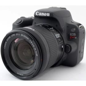 キヤノン デジタル一眼 CANON EOS Kiss X9 レンズキット ブラック 中古 Wi-Fi ＆ Bluetooth搭載 新品SDカード付き 届いてすぐに使える スマホに送れる 長期保証