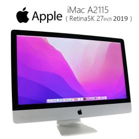 スーパーセール 当日出荷 【中古】 一体型パソコン Apple iMac 27インチ A2115 Retina 5K 2019 macOS Sequoia(15.6.1) Core i5 9世代3.1GHz メモリ16GB Apple HDD1TB NVMe28GB FusionDrive Radeon Pro 575X (VRAM4GB) Wi-Fi Bluetooth 初期設定済 90日保証