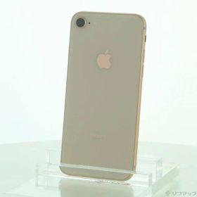 〔中古品〕 iPhone8 64GB ゴールド MQ7A2J／A SIMフリー【348】