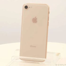 〔中古品〕 iPhone8 64GB ゴールド MQ7A2J／A SIMフリー【377】