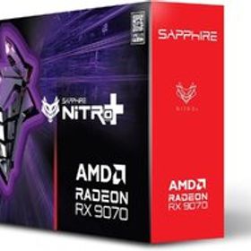 【新品】【即納】【代引き不可】 SAPPHIRE NITRO+ Radeon RX 9070 GAMING OC 16GB グラフィックスボード 11349-01-20G VD8986