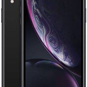 iPhone XR 64GB (SIMフリー/ブラック) [MT002J/A]（USBケーブル欠品/液晶不良有） 携帯電話