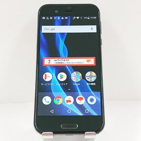 AQUOS R SHV39 au マーキュリーブラック 送料無料 即決 本体 c15606