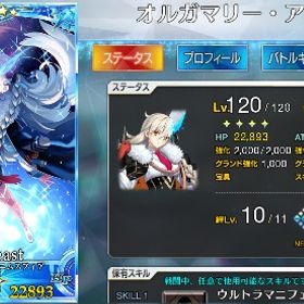 聖晶石974 オルガマリー宝具5 LV120 引退 | FGOのアカウントデータ、RMTの販売・買取一覧