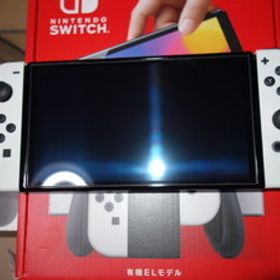 ■『Proコン+Nintendo Switch(有機ELモデル) Joy-Con(L)/(R) ホワイト※一部未使用』■