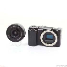【中古】SONY(ソニー) VLOGCAM ZV-E10L パワーズームレンズキット ブラック 【297-ud】