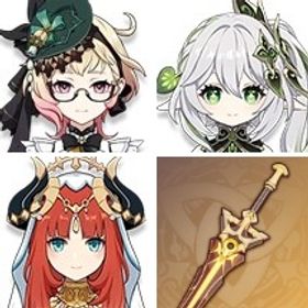 即対応|ナヒーダ+聖顕の鍵+ティナリ+夢見月瑞希+エミリエ1凸+ニィロウ+ディシア+刻晴|引退垢 | 原神のアカウントデータ、RMTの販売・買取一覧