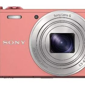 【中古】カメラ ソニー デジタルスチルカメラ Cyber-shot DSC-WX350 1820万画素 (ピンク) [DSC-WX350(P)]