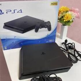 【稼働品!!】PS4 PlayStation4 PS4 CUH-2100A B01 500GB コントローラー 充電ケーブル 付き