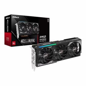 ASRock Radeon RX 9070 Challenger 16G トリプルファンクーラーとLEDインジケーター装備 グラフィックボード｜RX9070 CL 16G