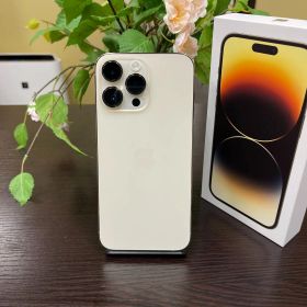 iPhone 14ProMax 128GB ゴールド 国内版SIMフリー送料無料