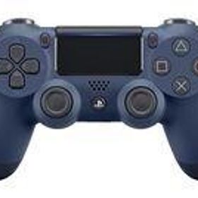 中古PS4ハード ワイヤレスコントローラDUALSHOCK4 ミッドナイトブルー