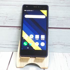 au Qua phone QZ 京セラ KYV44 インディゴ 499