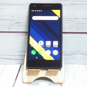 au Qua phone QZ 京セラ KYV44 インディゴ 736