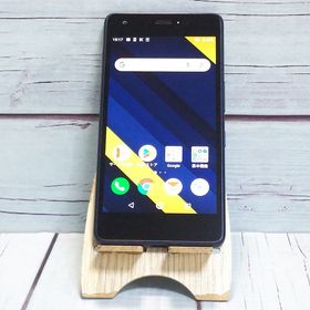 au Qua phone QZ 京セラ KYV44 インディゴ 884